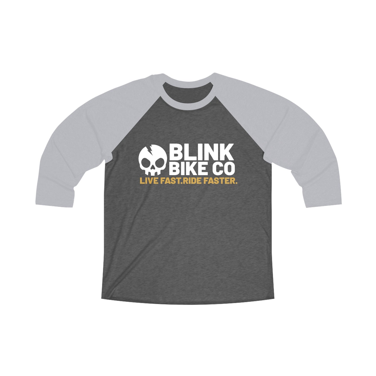 Live Fast. Ride Faster 3\4 Raglan Tee