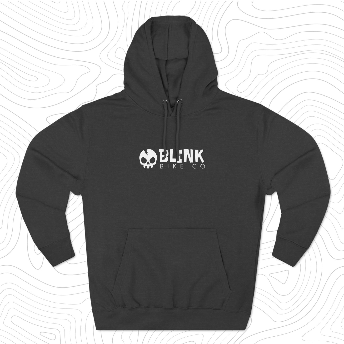 Blink Bike Co. Logo  Front Pocket Hoodie